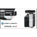 Multifunctional Konica Minolta Bizhub C458, SRA3, 45 ppm, Alimentator Documente DUAL SCAN 300 coli, 2 tavi frontale 500 coli si una bypass 150 coli